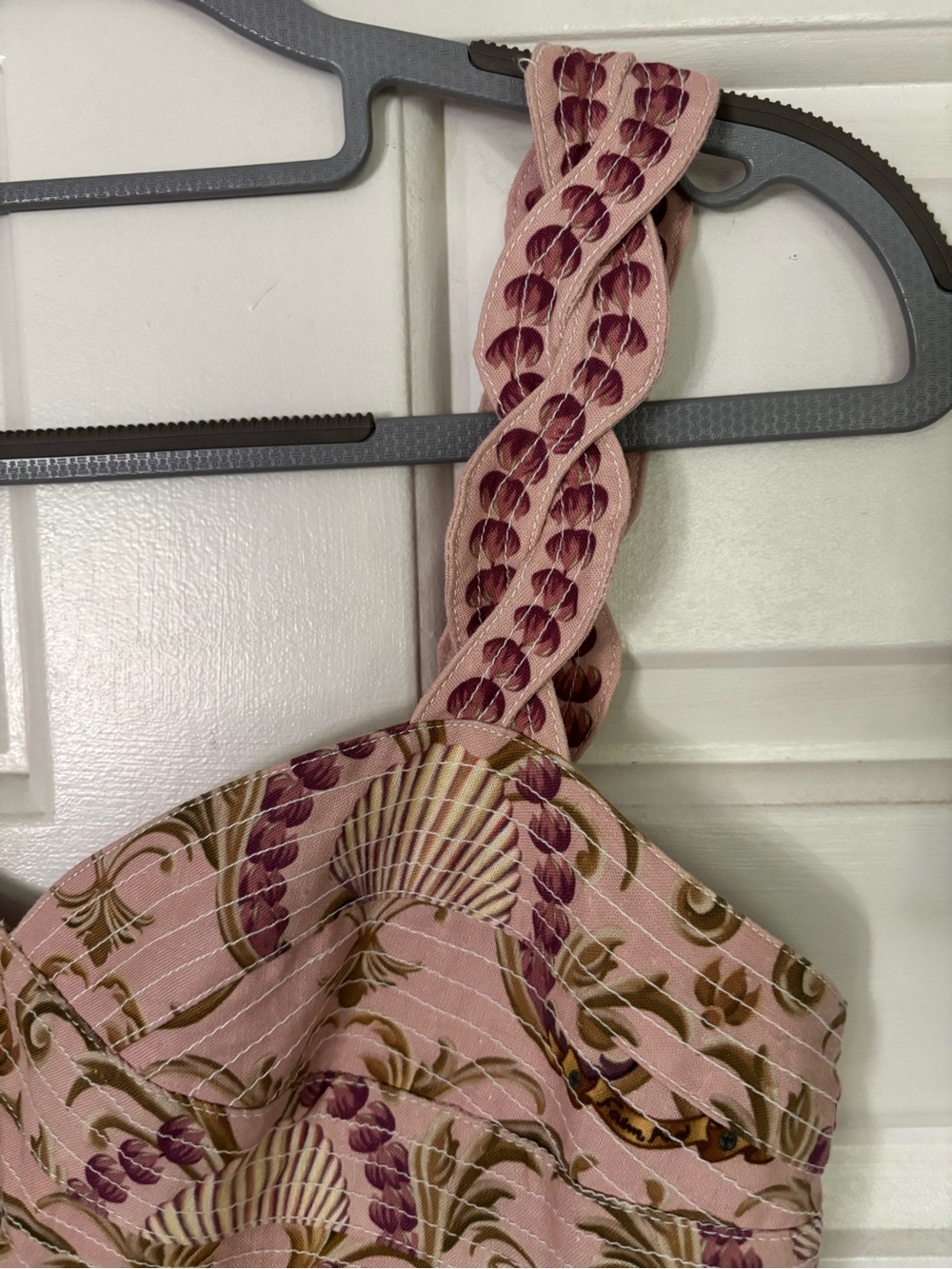 FARM Rio Pink, Yellow & Teal Printed Maxi Dress with pockets - Picture 3 of 6